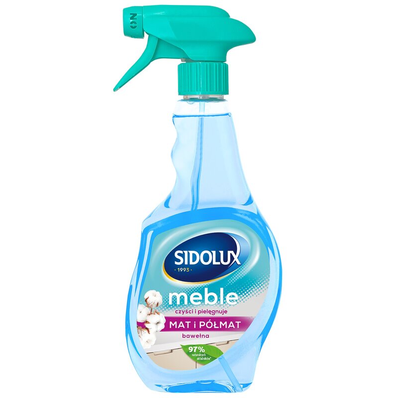Płyn do czyszczenia mebli SIDOLUX Bawełna 500 ml