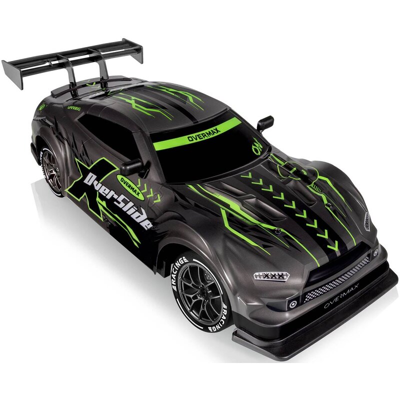 Overmax X-Overslide 20km/h Zasięg 80m Czas 40minut Auto do driftu Dwie wymienne obudowy