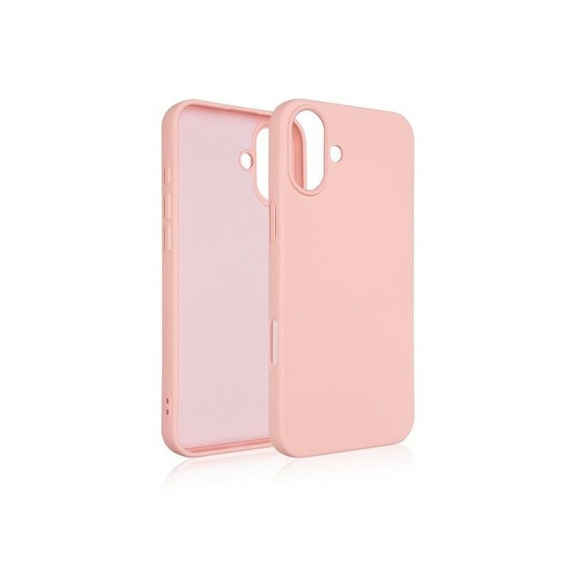 Etui BELINE Silicone do Apple iPhone 16 Różowe złoto