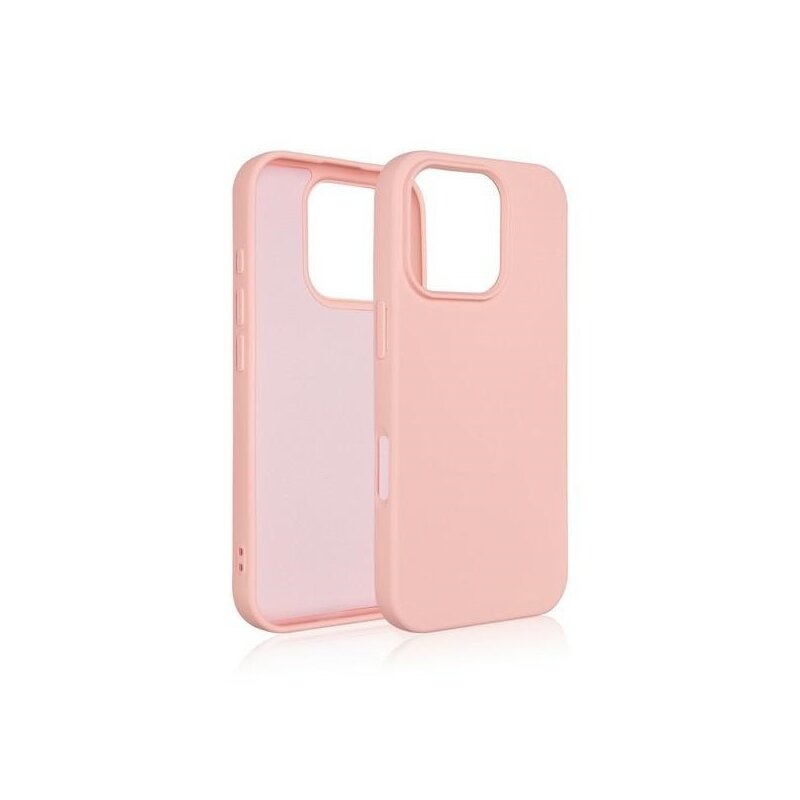 Etui BELINE Silicone do Apple iPhone 16 Pro Różowe złoto