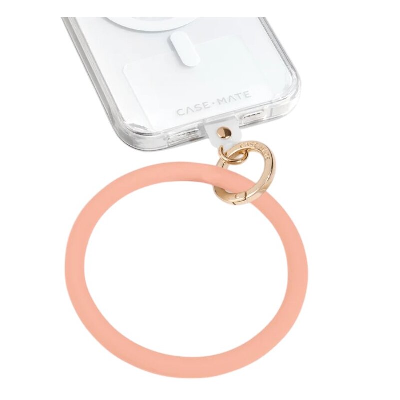 Bransoletka na nadgarstek do smartfona CASE-MATE Phone Bangle Brzoskwiniowy