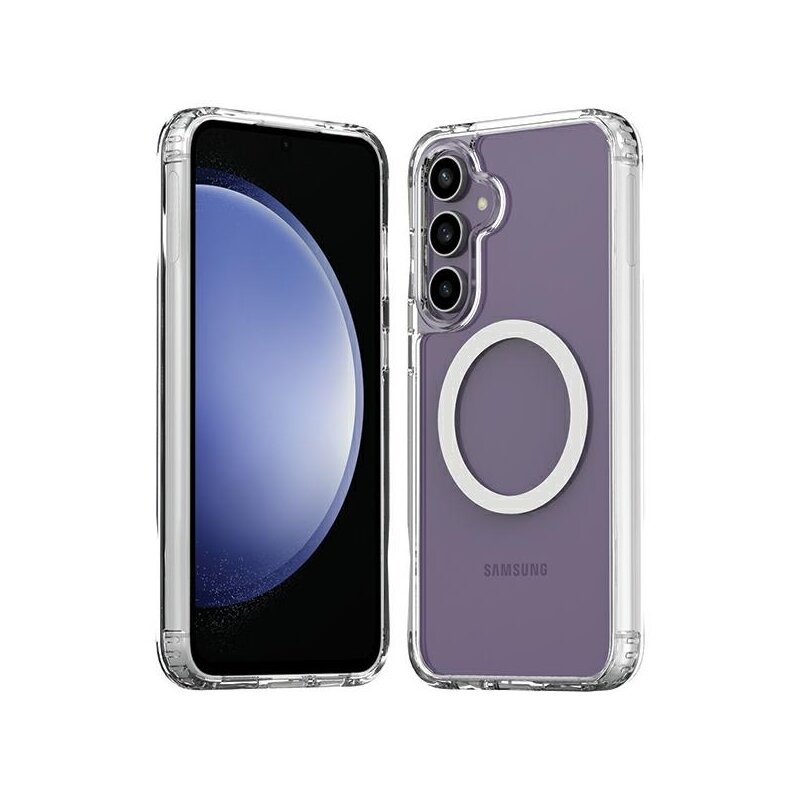 Etui ARAREE Duple M do Samsung Galaxy S23 FE Przezroczysty