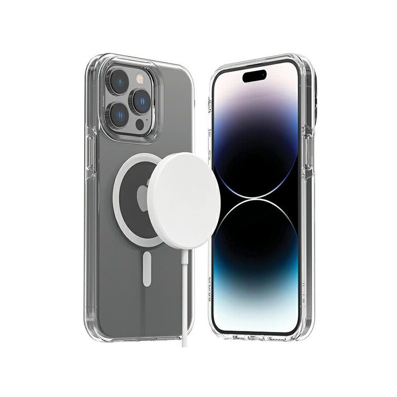 Etui ARAREE Duple M do Apple iPhone 14 Pro Max Przezroczysty