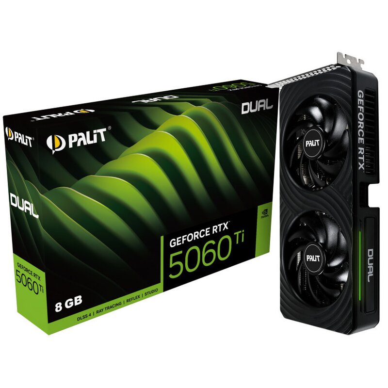 Karta graf. Palit RTX 5060 Ti DUAL 8GB