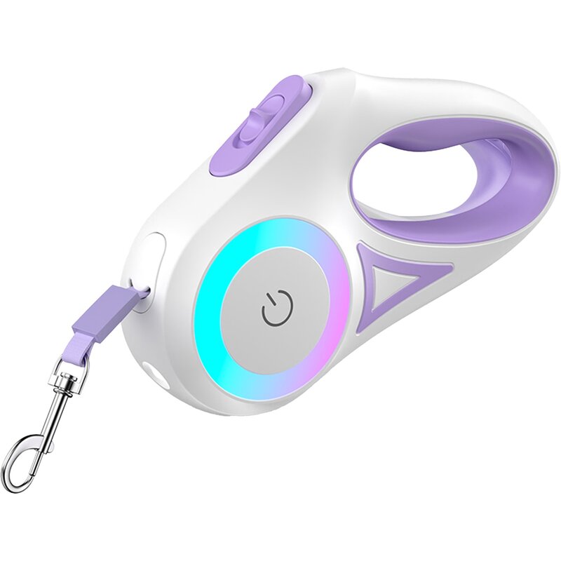 Smycz ROJECO RSSQYSFG3M-11 (3 m - 35 kg) Fioletowy