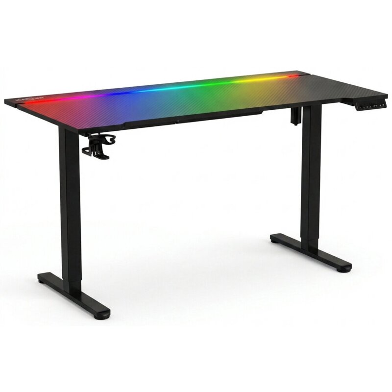 Biurko elektryczne regulowane MAD DOG GD600K Czarny