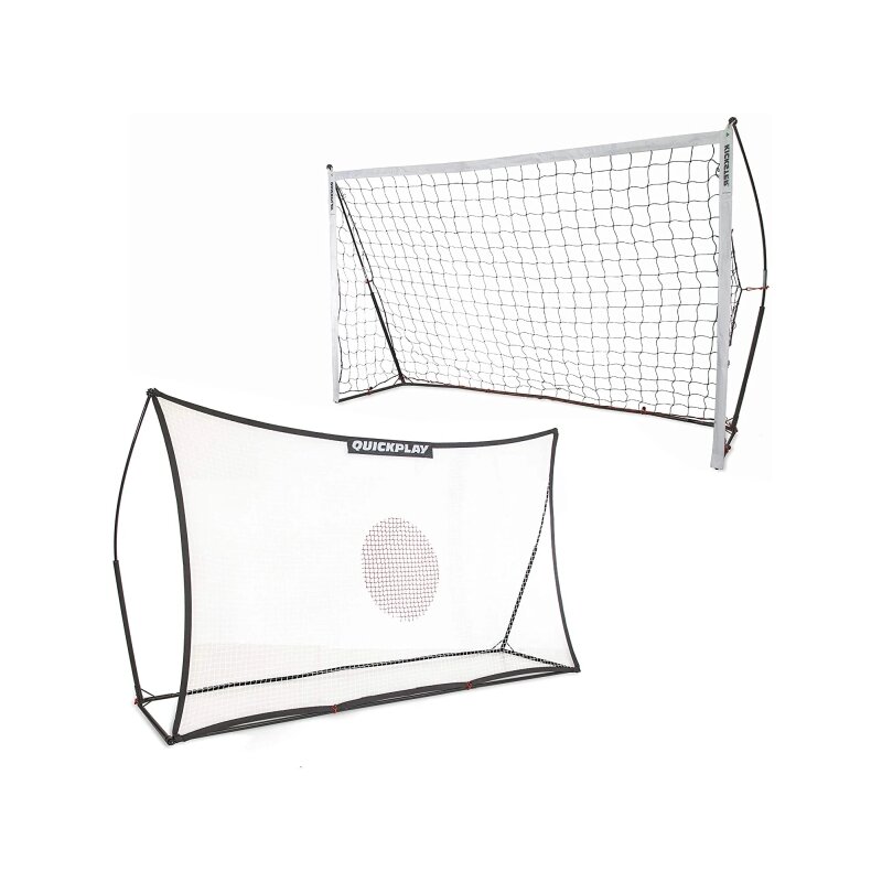 Bramka do piłki nożnej QUICKPLAY Kickster Rebounder 2w1  (240 x 150 x 60 cm)