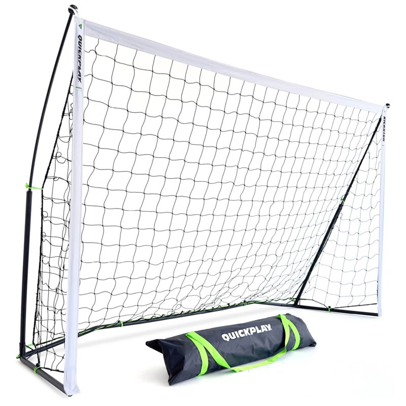 Bramka do piłki nożnej QUICKPLAY Kickster (240 x 150 x 60 cm)