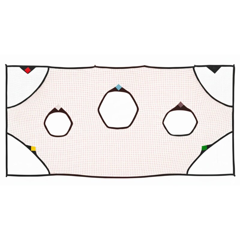 Plandeka treningowa QUICKPLAY Target Net 12 x 6 (360 x 180)