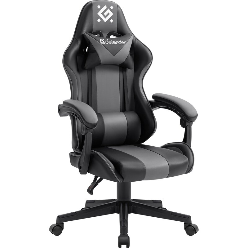 Fotel gamingowy DEFENDER Cosmic Szaro-czarny
