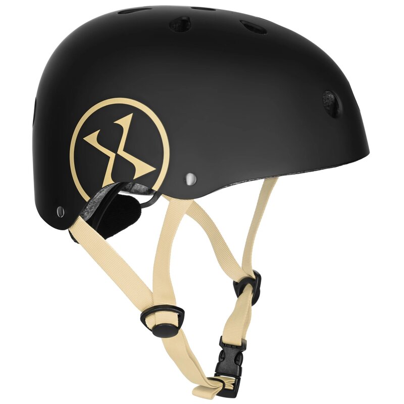 Kask NILS EXTREME MTW001-1 Czarno-beżowy (rozmiar L)