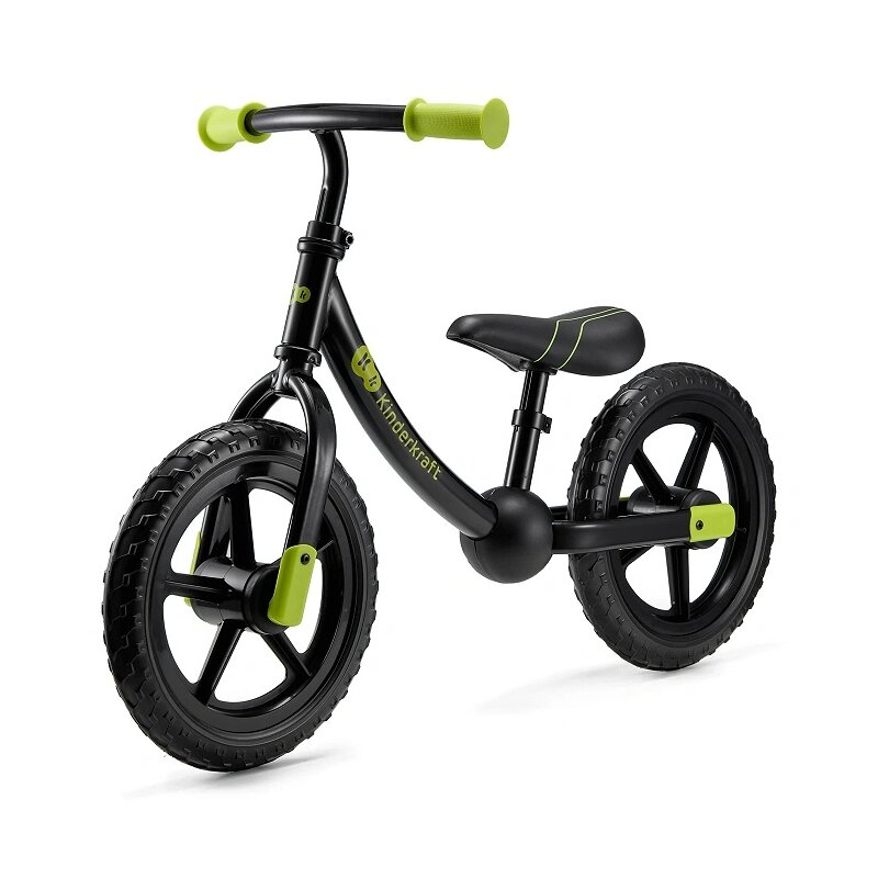 Rowerek biegowy KINDERKRAFT 2Way Next 2025 Czarny