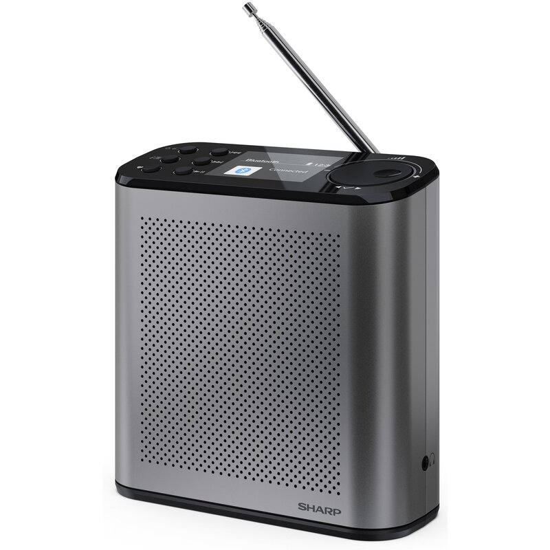 Sharp Osaka DR-P530(GY) Radio FM DAB+ Bluetooth Szary