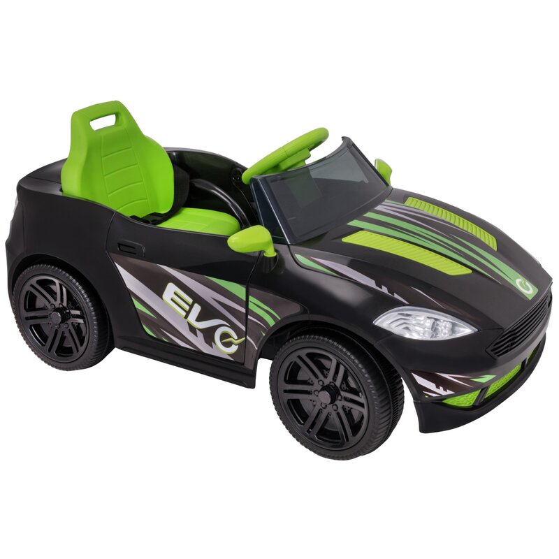 Samochód dla dziecka EVO Venom Czarno-zielony