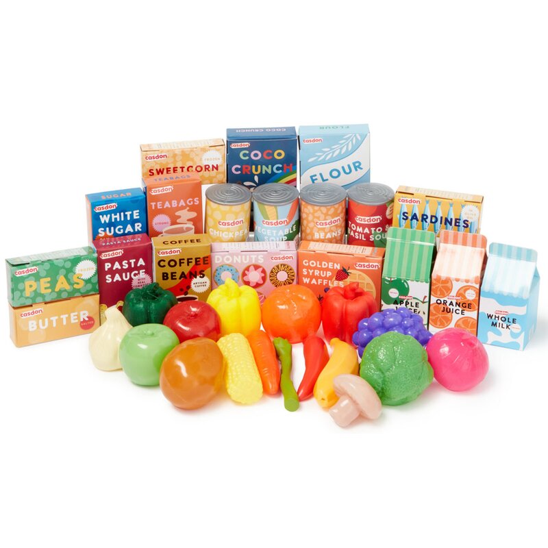 Zabawka zestaw produkty spożywcze CASDON 61750