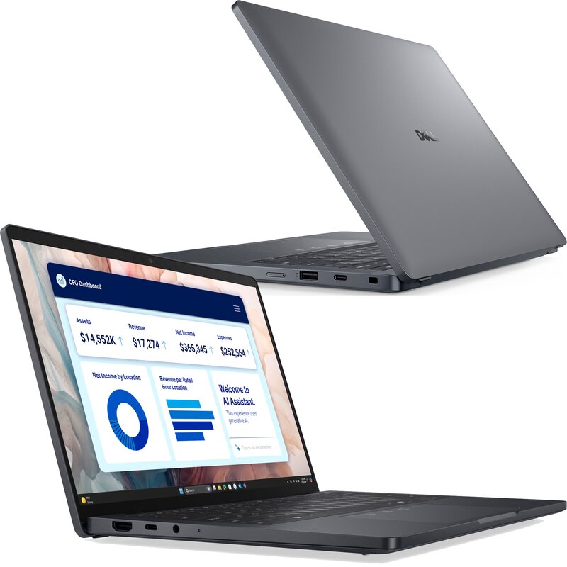 Laptop DELL Pro 13 Premium PA13250 13.3" IPS Ultra 5-236V 16GB RAM 512GB SSD Windows 11 Professional, Funkcje AI