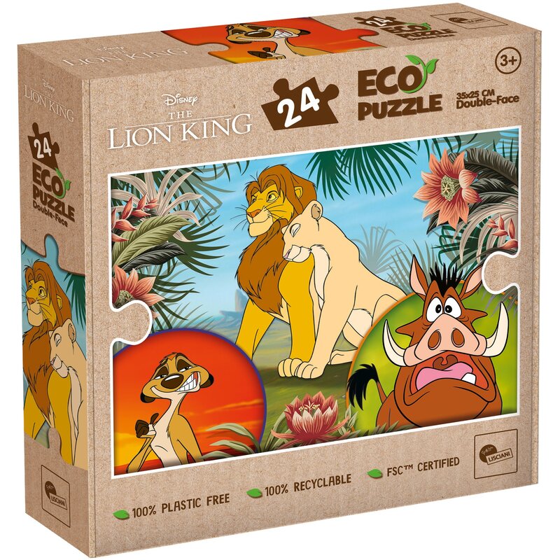 Puzzle LISCIANI Eco Disney Król Lew 304-111060 (24 elementy)