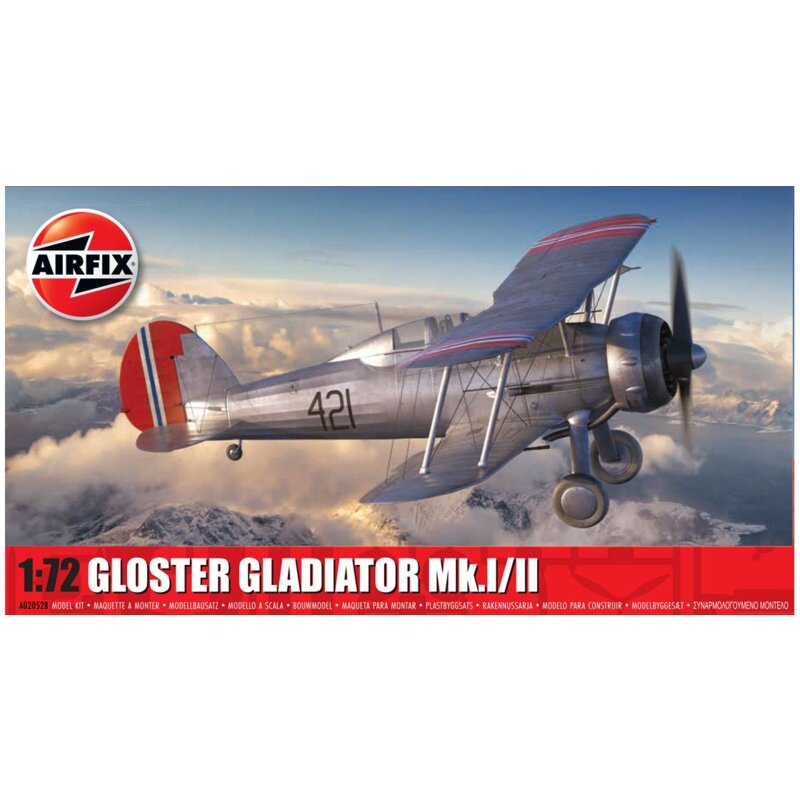 Samolot AIRFIX Gloster Gladiator Mk.I/Mk.II A02052B