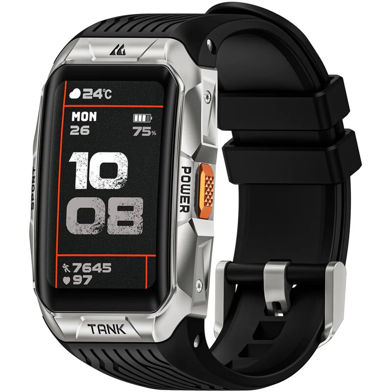 Smartwatch KOSPET Tank X2 Ultra Srebrny