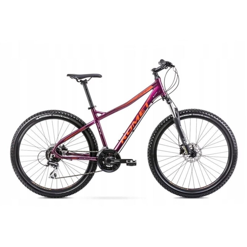 Rower górski MTB ROMET Jolene 7.2 D15 27.5 cala damski Purpurowy