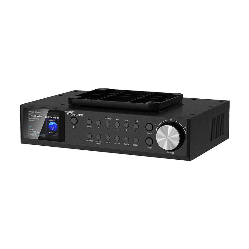 Ferguson Regent Cucina 200 Radio FM, DAB+ Bluetooth Czarny