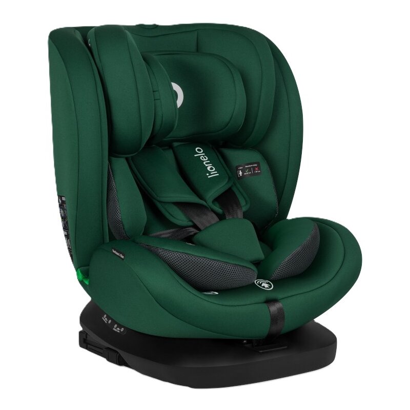 Fotelik samochodowy LIONELO Bastiaan i-Size 40-150 cm (0-36 kg) Zielony