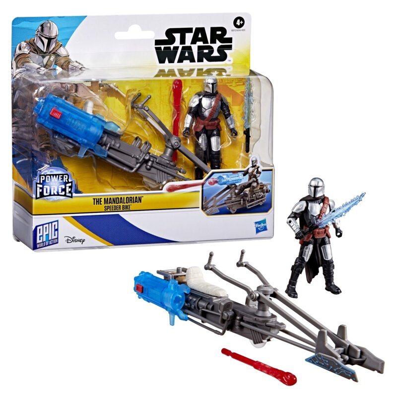 Figurka HASBRO Star Wars Mandalorianin Speeder Bike G03635L0