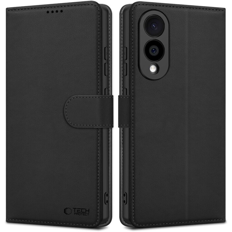 Etui TECH-PROTECT Wallet do Samsung Galaxy S25 Edge Czarny