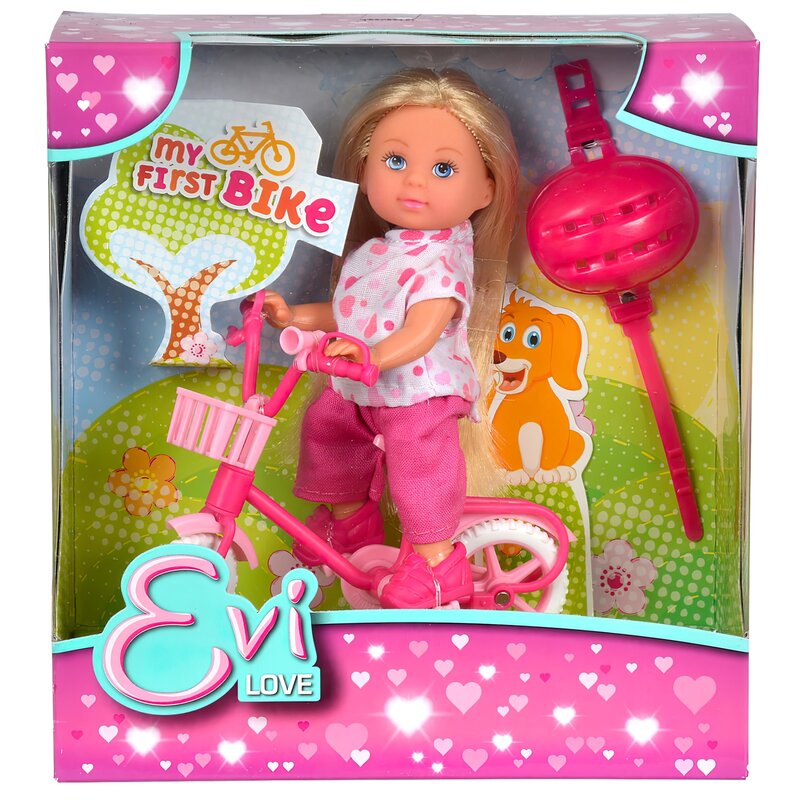 Lalka SIMBA Evi Love na rowerze górskim Y260