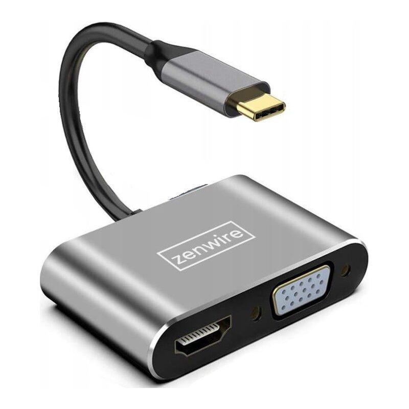 Hub ZENWIRE BYL-2310 4w1 USB Typu C 3.2 Gen. 1, Pasywny