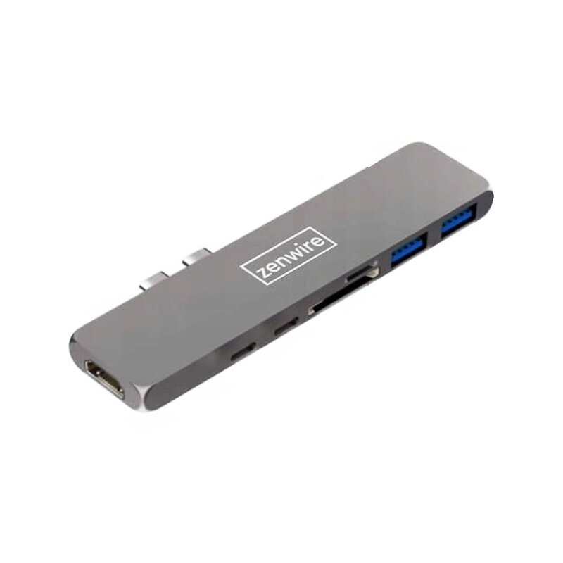 Hub ZENWIRE BYL-2011N 7w2 USB Typu C 3.2 Gen. 1, Pasywny