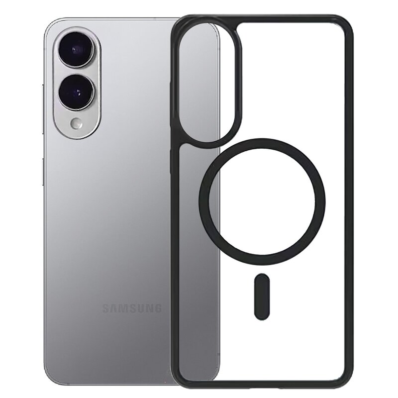 Etui XLINE MagSystem Satin Guardx do Samsung Galaxy S25 Edge Przezroczysty