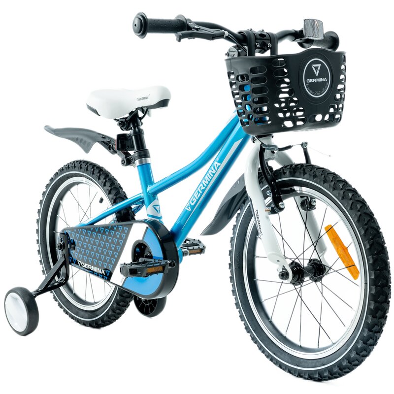 Rower dziecięcy GERMINA BMX 16 cali Niebieski