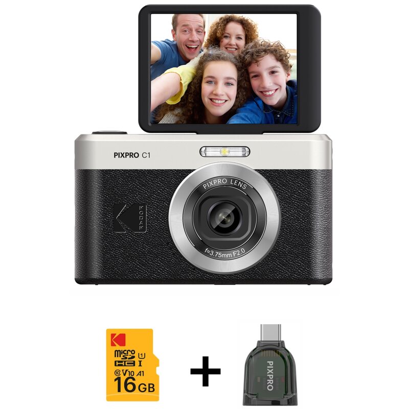 Kodak Pixpro C1 Czarny + Karta 16GB