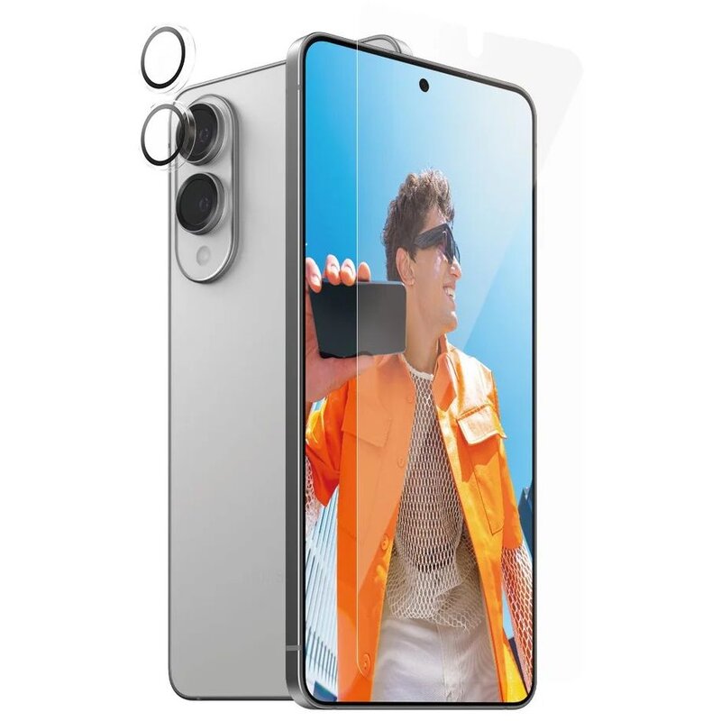 Szkło hartowane PANZERGLASS Ultra-Wide Fit do Samsung Galaxy S25 Edge + Szkło na obiektyw