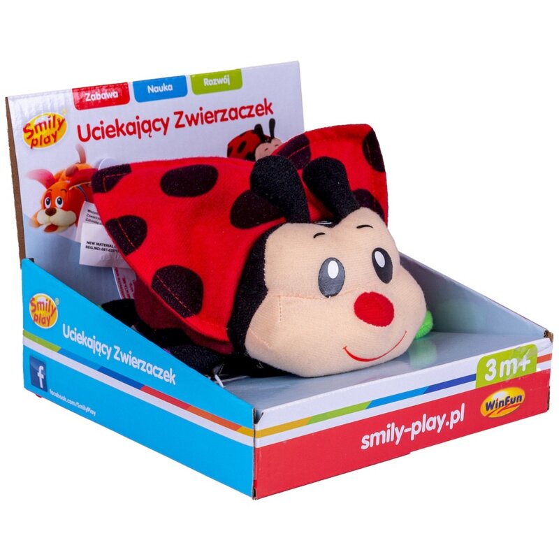 Maskotka SMILY PLAY Uciekający zwierzaczek Biedronka 805258