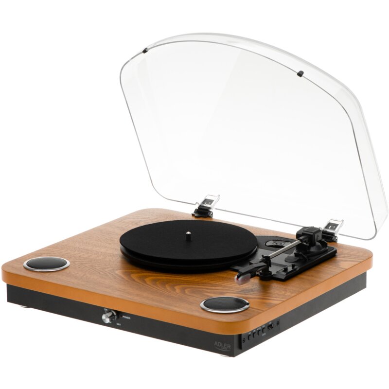 Gramofon ADLER AD 1914 Drewno
