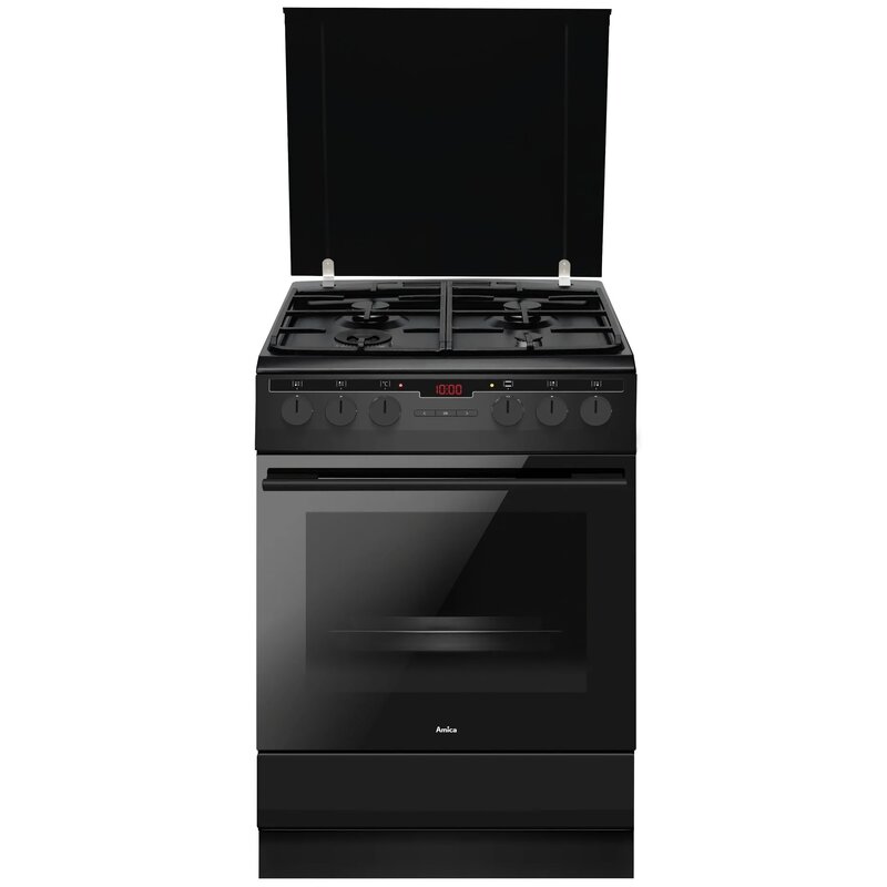 Kuchnia AMICA 6117GET3.39HZPTADA(BM) Termoobieg  Drabinki Wok Pizza 280˚C