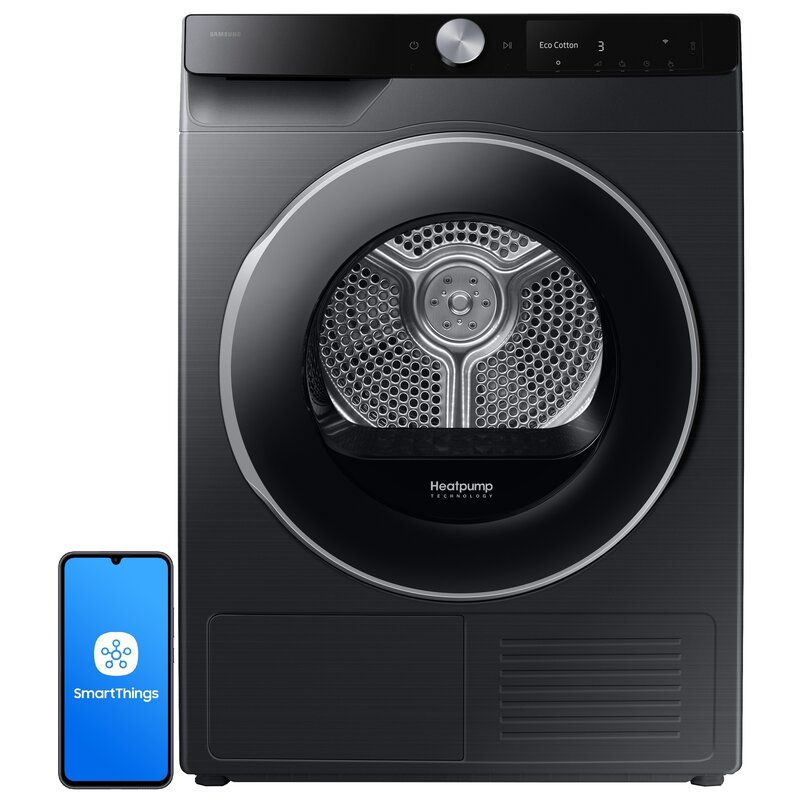 Suszarka SAMSUNG AI Seria 6000 DV9XDG6845LBU4 9kg Suszenie AI+, Optimal Dry, Program Super Szybki