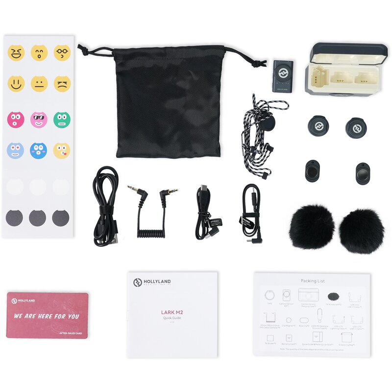 System bezprzewodowy HOLLYLAND Lark M2 Grafitowy