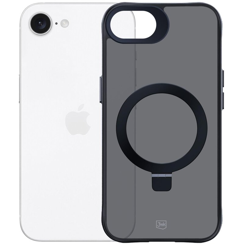 3mk Smoke Case Mag&Stand do iPhone 16E
