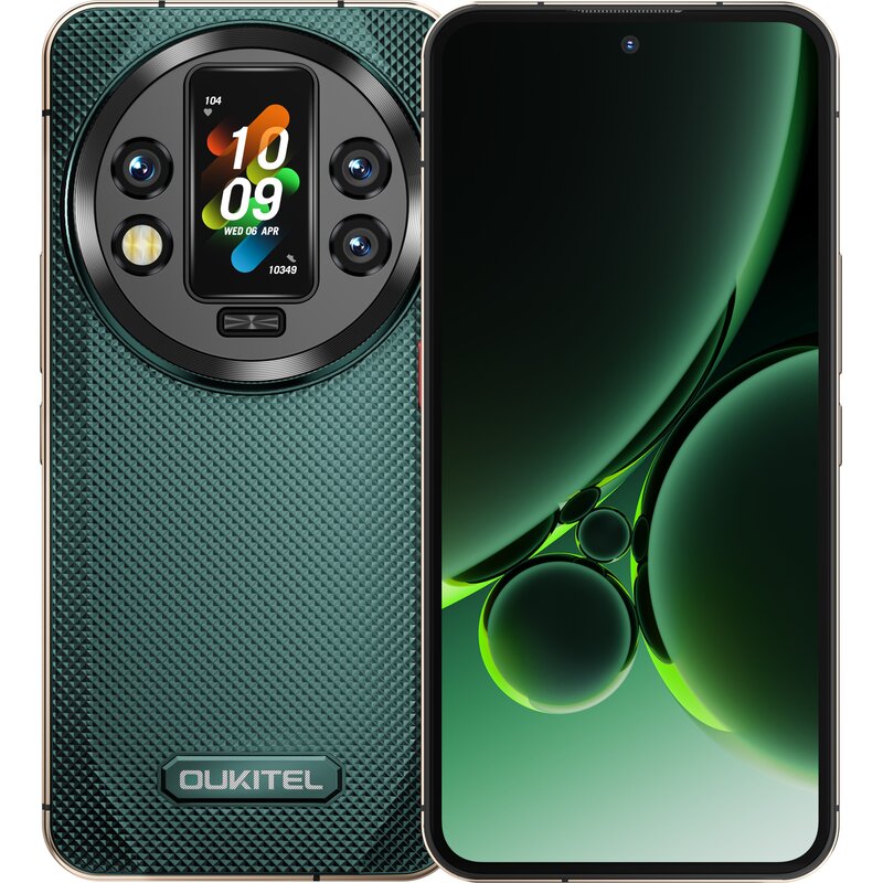 Smartfon OUKITEL WP200 Pro 5G 24GB/1TB 6.7" 120Hz Zielony