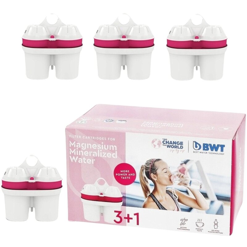 Wkład filtrujący BWT Magnesium Mineralized Water (3 + 1 szt.)