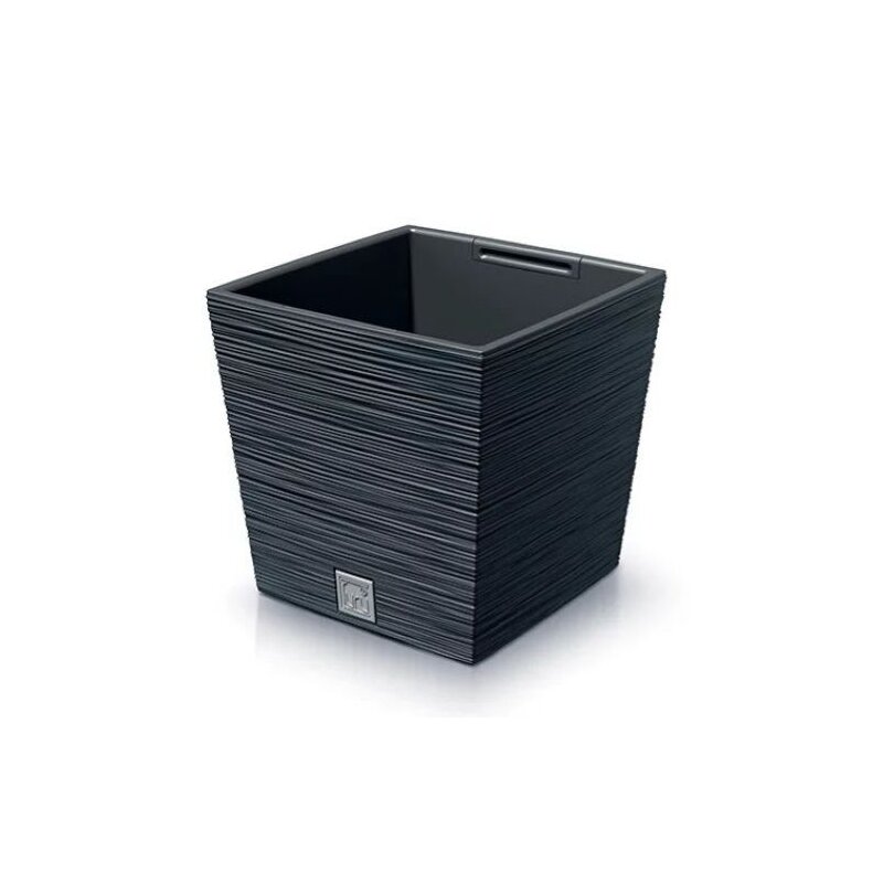 Donica PROSPERPLAST Furu Square Low DFS300-S433 19L Antracytowy
