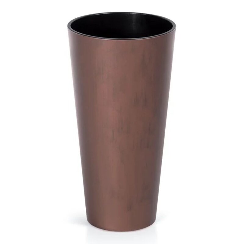 Doniczka PROSPERPLAST Tubus Slim Beton DTUS250C-7601U (25 x 47.6 cm) 15.5L Brązowy