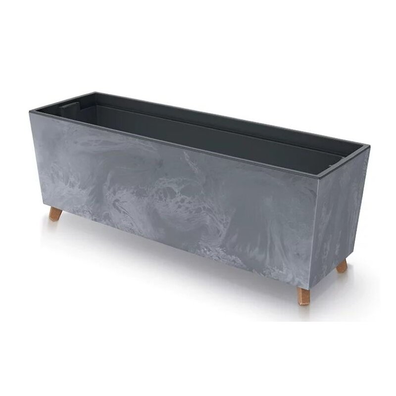 Skrzynka PROSPERPLAST Urbi Case Beton Effect N DUC800NE-425U (77 x 23.5 x 30 cm) 27L Ciemnoszary