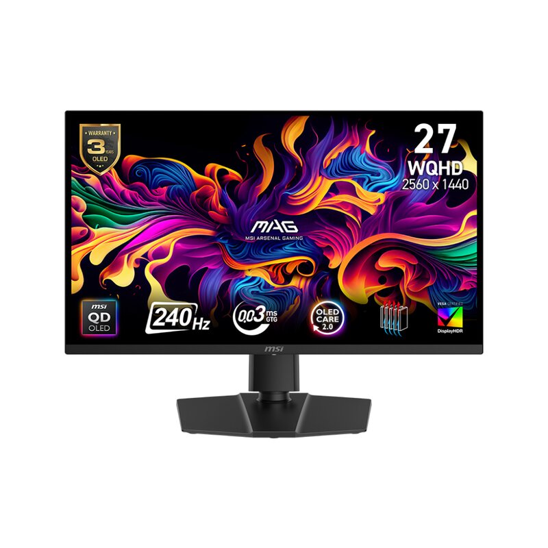Monitor MSI MAG 271QP QD-OLED X24 26.5