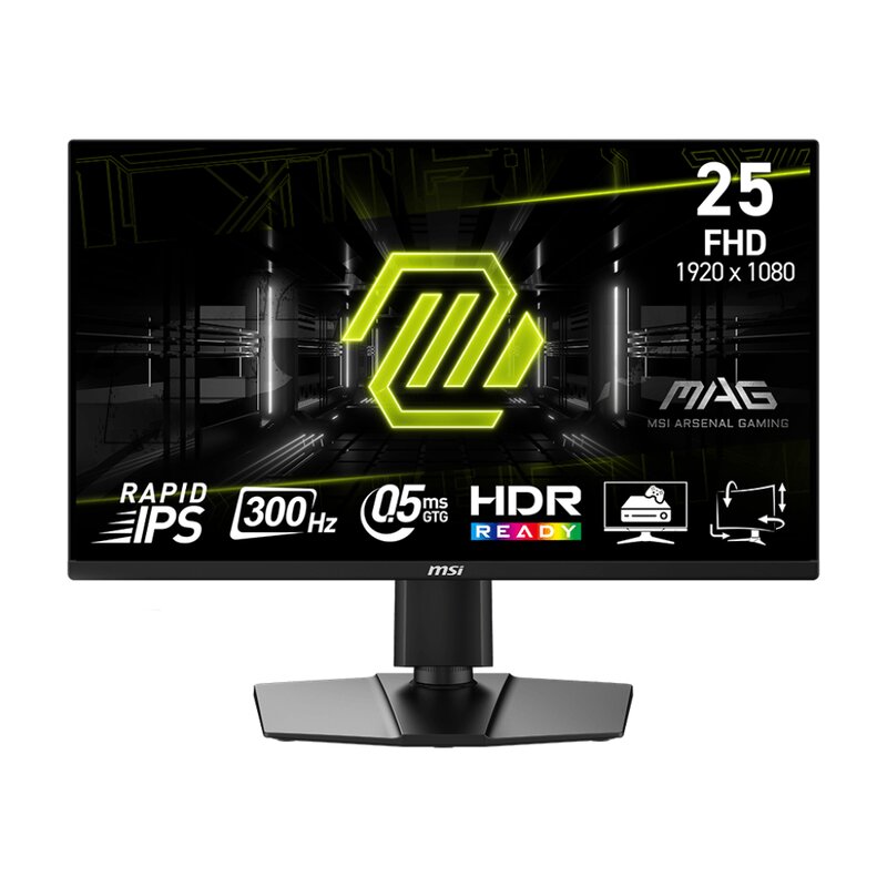MSI MAG 255PXF 24,5" Full HD Rapid IPS 300Hz 0,5ms Gamingowy