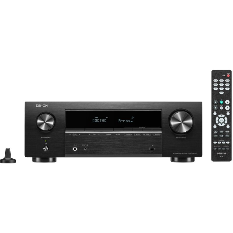 Amplituner DENON AVR-X580BT Czarny