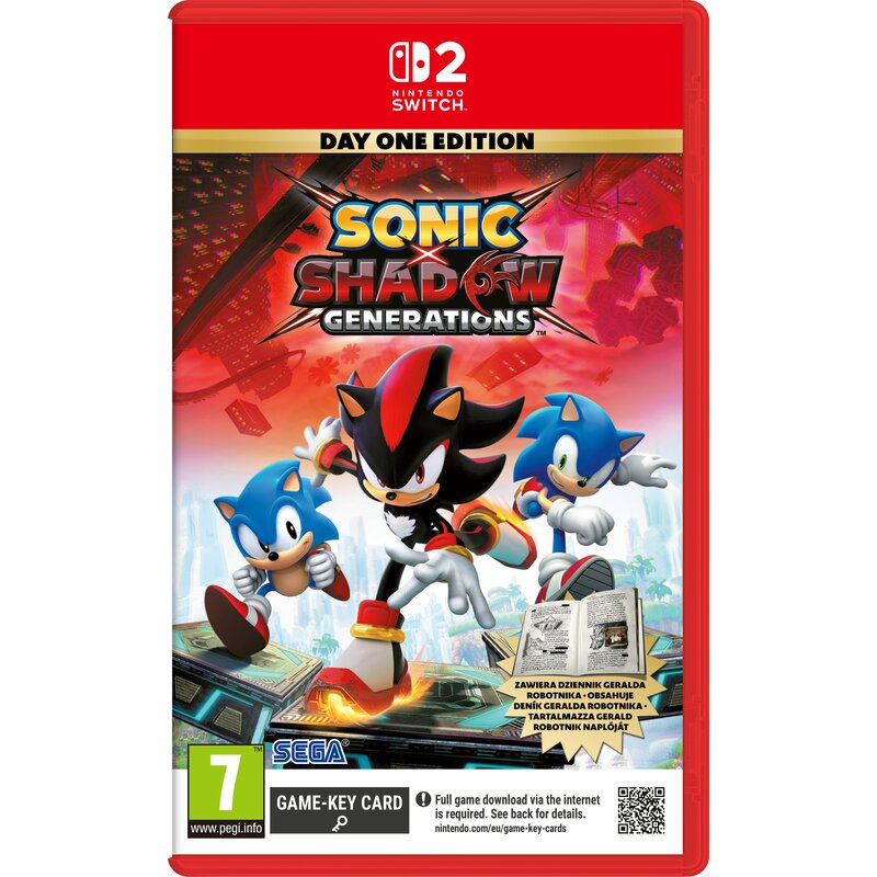 Sonic X Shadow Generations Gra NINTENDO SWITCH 2